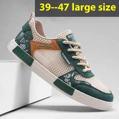Men's Fashion Personality Mesh Surface Breathable Shoes
