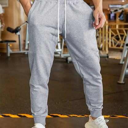 Linen Leisure Trousers Men's Elastic Lace Thin
