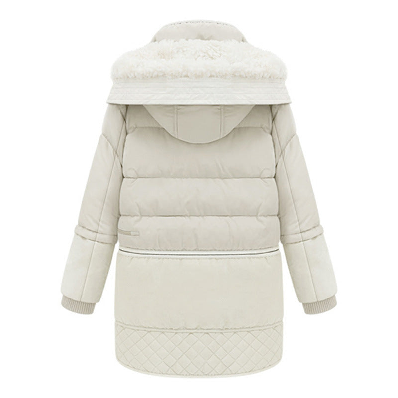 Winter Ladies jacket Korean Chic Lamb Wool Coat