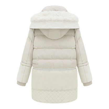 Winter Ladies jacket Korean Chic Lamb Wool Coat