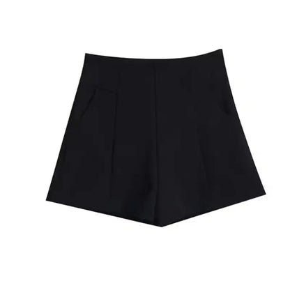 Casual All-matching High Waist Figure Flattering Shorts Women's Outer Wear
