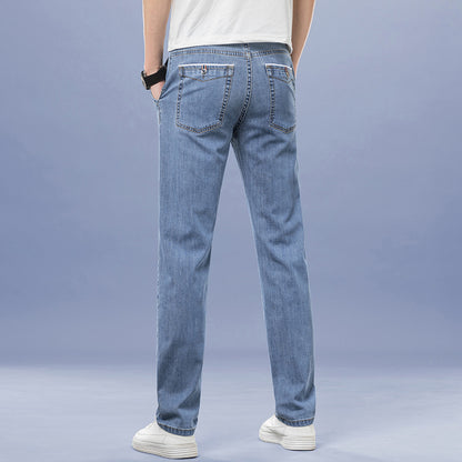 Loose Straight Men's Jeans Simple And Popular