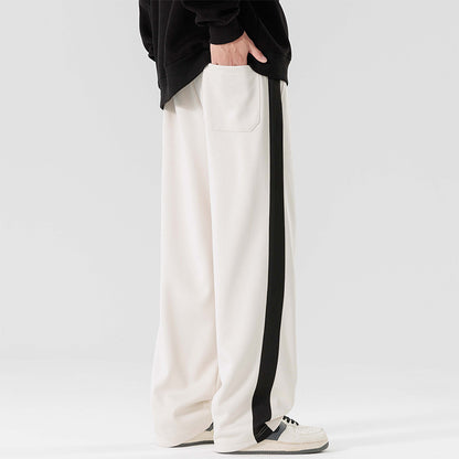 Spring And Autumn Men's Plus Size Casual Pants Fat