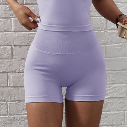 Fashion Fitness Shorts High Elastic Tight Yoga Pants