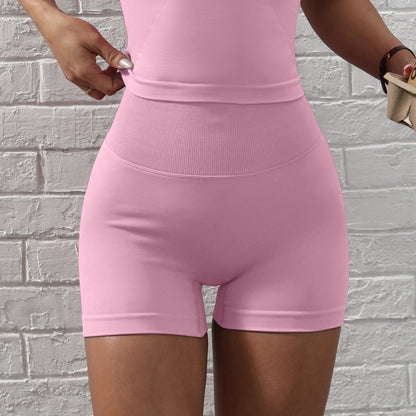 Fashion Fitness Shorts High Elastic Tight Yoga Pants