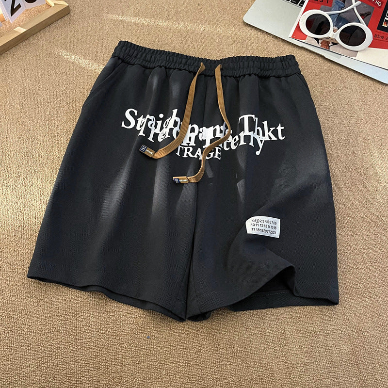 Men's Loose Sports Fifth Pants